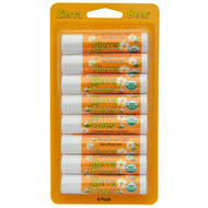 Sierra Bees, Organic Lip Balms, Honey, 8 Pack, .15 oz (4.25 g) Each