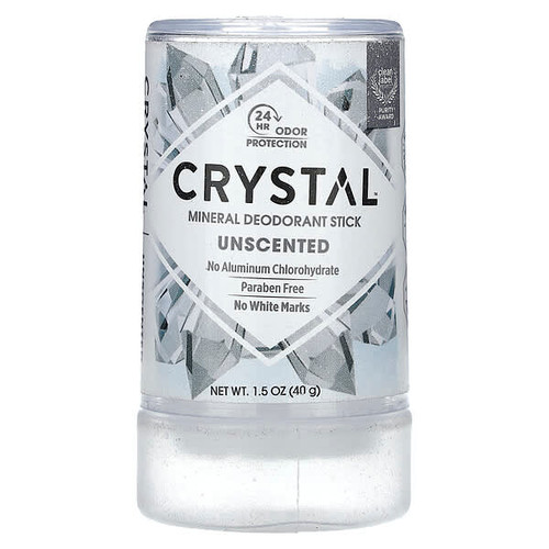 <img alt="3 PACK of CRYSTAL, Mineral Deodorant Stick, Unscented, 1.5 oz (40 g)" title="3 PACK of CRYSTAL, Mineral Deodorant Stick, Unscented, 1.5 oz (40 g),086449002256"