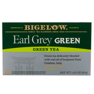 3 PACK of Bigelow Tea Green Tea Earl Grey -- 20 Tea Bags