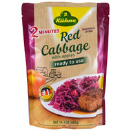 Kuhne, Ready to Use, Red Cabbage with Apples, 14.1 oz (400 g)