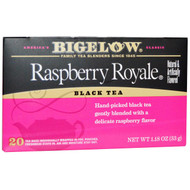 Bigelow, Black Tea, Raspberry Royale, 20 Tea Bags, 1.18 oz (33 g)