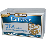 3 PACK of Bigelow Tea Black Tea Earl Grey -- 20 Tea Bags