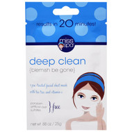 Miss Spa, Deep Clean, 1 Pre-Treated Facial Sheet Mask
