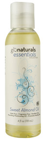 3 PACK of Vitaco - Glonaturals Essentials Collection Sweet Almond Oil -- 4 fl oz (118 mL)