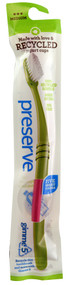 3 PACK of Preserve Adult Toothbrush Medium -- 1 Toothbrush