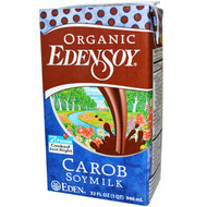 3 PACK of Eden Foods Organic EdenSoy Soymilk Dairy Free Carob -- 32 fl oz