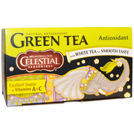 3 PACK of Celestial Seasonings, Green Tea, Antioxidant, 20 Tea Bags, 1.4 oz (41 g)
