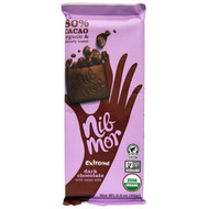 Nibmor, Organic, Dark Chocolate, with Cacao Nibs, Extreme, 2.2 oz (62 g)