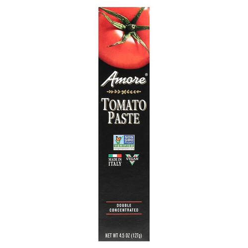 <img alt="Amore, Tomato Paste, 4.5 oz (127 g)" title="Amore, Tomato Paste, 4.5 oz (127 g),072248213238"