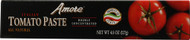 3 PACK of Amore Tomato Paste Italian -- 4.5 oz
