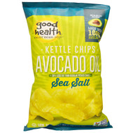 3 PACK of Good Health Inc. Kettle Style Avocado Oil Potato Chips Sea Salt -- 5 oz