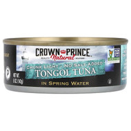 <img alt="Crown Prince Natural, Tongol Tuna, Chunk Light, In Spring Water, No Salt Added, 5 oz (142 g)" title="Crown Prince Natural, Tongol Tuna, Chunk Light, In Spring Water, No Salt Added, 5 oz (142 g),073230008771"