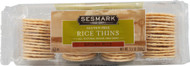 3 PACK of Sesmark Foods Gluten Free Rice Thins Brown Rice -- 3.5 oz