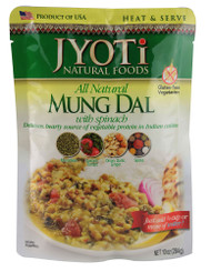 3 PACK of Jyoti All Natural Mung Dal with Spinach -- 10 oz