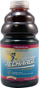 3 PACK of R.W. Knudsen Family Recharge Tropical -- 32 fl oz