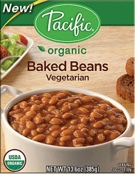 Pacific Natural Foods, Organic Baked Beans Vegetarian - 13.6 oz