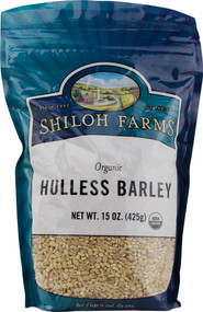 3 PACK of Shiloh Farms Organic Hulless Barley -- 15 oz