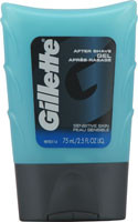 3 PACK of Gillette After Shave Gel -- 2.5 oz
