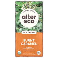<img alt="Alter Eco, Organic Dark Chocolate Bar, Burnt Caramel, 70% Cacao, 2.82 oz (80 g)" title="Alter Eco, Organic Dark Chocolate Bar, Burnt Caramel, 70% Cacao, 2.82 oz (80 g),817670010501"