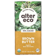 <img alt="Alter Eco, Organic Dark Chocolate,  Brown Butter, 70% Cacao, 2.82 oz (80 g)" title="Alter Eco, Organic Dark Chocolate,  Brown Butter, 70% Cacao, 2.82 oz (80 g),817670010495"