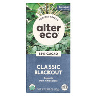 <img alt="Alter Eco, Organic Dark Chocolate Bar, Classic Blackout, 85% Cocoa, 2.82 oz (80 g)" title="Alter Eco, Organic Dark Chocolate Bar, Classic Blackout, 85% Cocoa, 2.82 oz (80 g),817670010068"