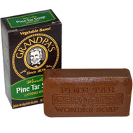 3 PACK of Grandpas, Face Body & Hair Bar Soap, Pine Tar, 3.25 oz (92 g)