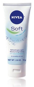 3 PACK of Nivea, Refreshingly Soft Moisturizing Creme, 2.6 oz (74 g)