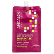 <img alt="Andalou Naturals, 1000 Roses Complex, Deep Conditioning Hair Mask, Color Care, 1.5 fl oz (44 ml) (Discontinued Item)" title="Andalou Naturals, 1000 Roses Complex, Deep Conditioning Hair Mask, Color Care, 1.5 fl oz (44 ml) (Discontinued Item),859975020670"