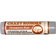 Crazy Rumors, 100% Natural Lip Balm, Cinnamon Bun, 0.15 oz (4.4 ml)