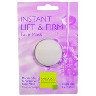 3 PACK of Andalou Naturals, Instant Lift & Firm, Marula Oil & Purple Clay Face Mask, .28 oz (8 g)