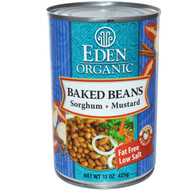 3 PACK of Eden Foods Organic Baked Beans Gluten Free Sweet Sorghum -- 15 oz