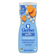 <img alt="Gerber, Puffs, Puffed Grain Snack, 8+ Months, Sweet Potato, 1.48 oz (42 g)" title="Gerber, Puffs, Puffed Grain Snack, 8+ Months, Sweet Potato, 1.48 oz (42 g),015000045227"