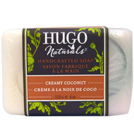 Hugo Naturals, Handcrafted Soap, Creamy Coconut, 4 oz (113 g)