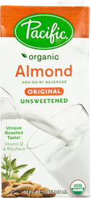 Pacific Natural Foods Organic Almond Milk Original Unsweetened - 32 fl oz