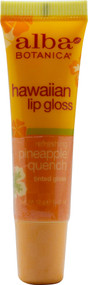 Alba, Botanica Hawaiian Clear Lip Gloss, Pineapple Quench - 0.42 oz