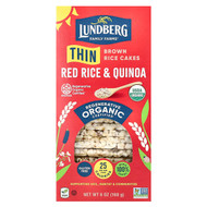 <img alt="Lundberg, Organic Thin Brown Rice Cakes, Red Rice & Quinoa, 6 oz (168 g)" title="Lundberg, Organic Thin Brown Rice Cakes, Red Rice & Quinoa, 6 oz (168 g),073416000483"