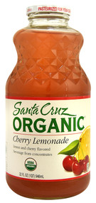 3 PACK of Santa Cruz Organic Lemonade Cherry -- 32 fl oz