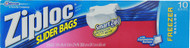 Ziploc, Slider Freezer Bags Gallon - 10 Bags