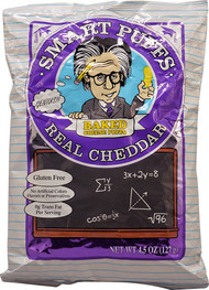 3 PACK of Roberts American Gourmet Smart Puffs Baked Cheese Puffs Real Cheddar -- 4.5 oz