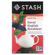 <img alt="Stash Tea, Black Tea, Decaf English Breakfast, 18 Tea Bags, 1.2 oz (36 g)" title="Stash Tea, Black Tea, Decaf English Breakfast, 18 Tea Bags, 1.2 oz (36 g),077652082784"