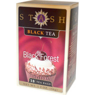 Stash Tea, Black Tea, Black Forest, 18 Tea Bags, 1.2 oz (36 g)
