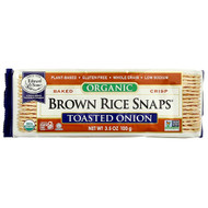 <img alt="Edward & Sons, Organic Baked Crisp Brown Rice Snaps, Toasted Onion, 3.5 oz (100 g)" title="Edward & Sons, Organic Baked Crisp Brown Rice Snaps, Toasted Onion, 3.5 oz (100 g),039631000424"