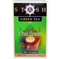 Stash Tea, Chai Green Tea, 20 Tea Bags, 1.3 oz (38 g)