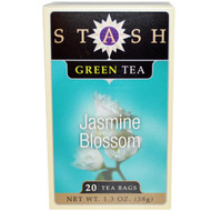 3 PACK OF Stash Tea, Green Tea, Jasmine Blossom, 20 Tea Bags, 1.3 oz (38 g)