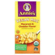 <img alt="Annies Homegrown, Vegan Mac, Macaroni & Cheddar, 6 oz (170 g)" title="Annies Homegrown, Vegan Mac, Macaroni & Cheddar, 6 oz (170 g),013562499014"