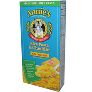 3 PACK of Annies Homegrown, Gluten Free, Rice Pasta & Cheddar, 6 oz (170 g)