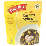 3 PACK of Tasty Bite Indian  Kashmir Spinach -- 10 oz