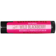 Savannah Bee Company Inc, Beeswax & Propolis Lip Balm, Wild Blackberry, 0.15 oz (4.2 g)
