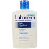 3 PACK of Lubriderm, Daily Moisture Lotion, Normal to Dry Skin, Fragrance Free, 6 fl oz (177 ml)