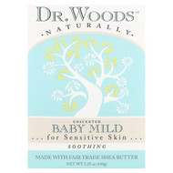 <img alt="Dr. Woods, Baby Mild Bar Soap, Sensitive Skin, Unscented, 5.25 oz (149 g)" title="Dr. Woods, Baby Mild Bar Soap, Sensitive Skin, Unscented, 5.25 oz (149 g),689191560229"